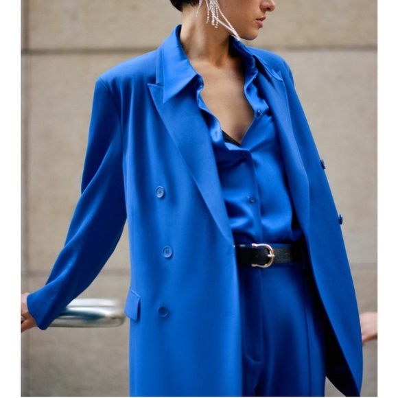 & Other Stories Double Breasted Blazer - Picture 5 of 5